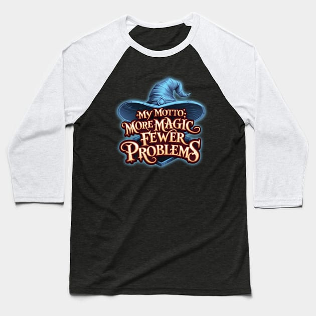 Magic gamers Baseball T-Shirt by Arturo Vivó